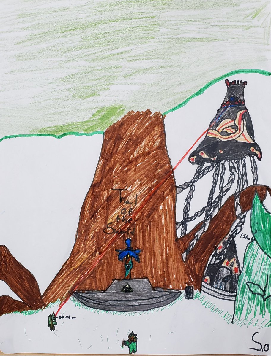 MrBarrsClass's tweet photo. #inktober #inktober52 #grade5 #grade6 #classroomart https://t.co/W0R8vGUuVT