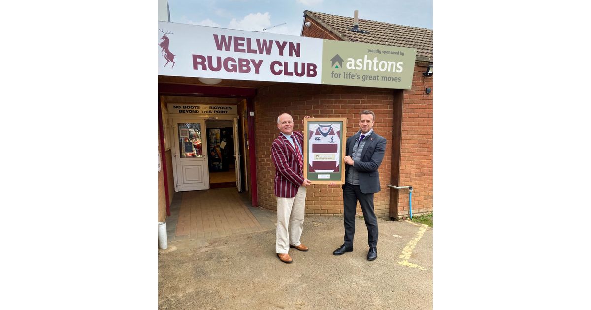 WelwynRugby's tweet photo. Ashtons extend their sponsorship for a further three years
https://t.co/hKTjggrp7a https://t.co/8hJMXYdwy7