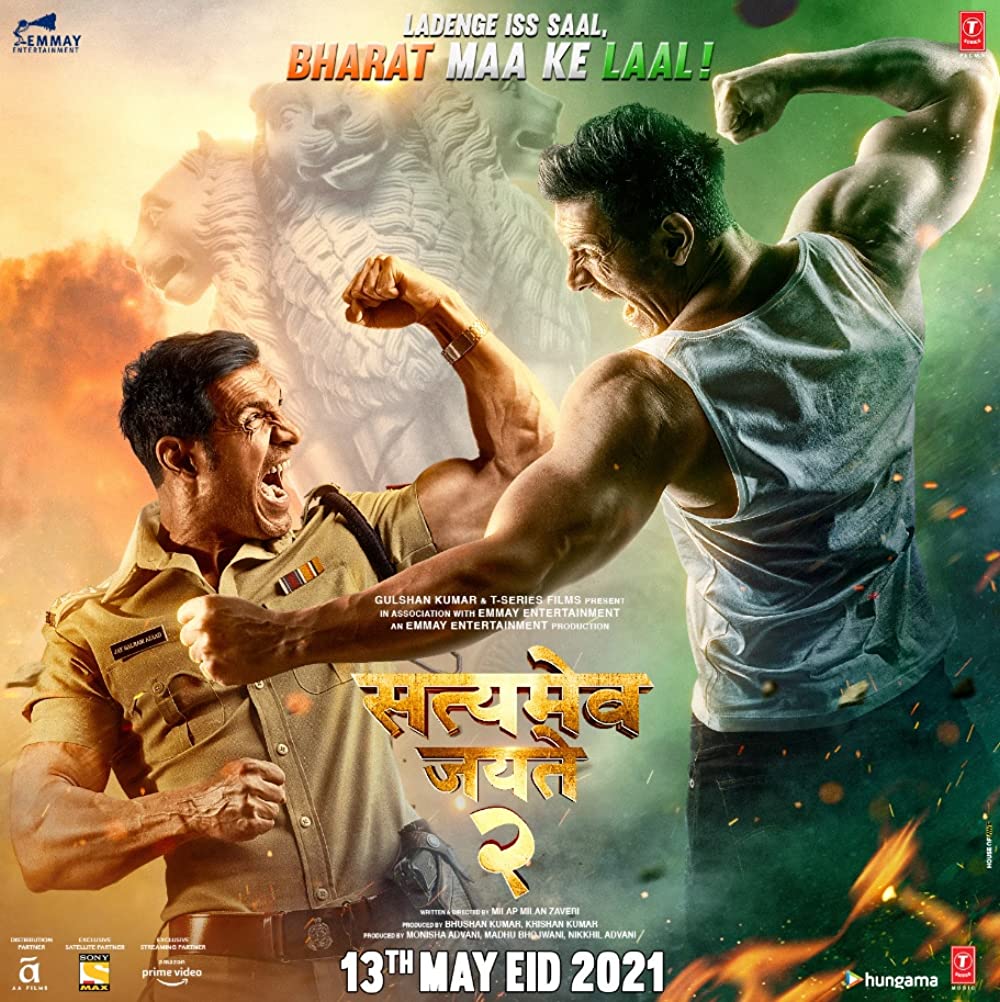 #SatyamevaJayate2 is a pure massy and masala entertainer. @TheJohnAbraham in tripe role has nailed it. 
Dialogues and action were awesome.
Some action scenes were over the top, otherwise film is really good. ⭐⭐⭐⭐ Stars from my side.
#SatyamevaJayate2Review #SatyamevJayate2