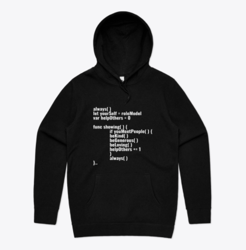 Men's Stencil Hoodie - bit.ly/3xxxUBB - #hoodie #menhoodie #pullover #codes #swift #swiftcode #Apple #developer #hooodies #tshirts #gifts #christmas #girls #shopping #christmasgifts #presents #christmastime #giftideas #colthing #style #streetwear #fashion #help #kind