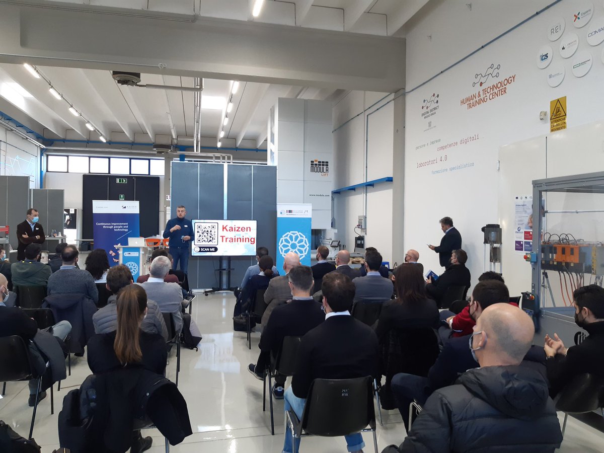 LucaCapra69's tweet photo. #kaizen per il miglioramento al #digital #automation lab di Reggio Emilia #kaizeninstitute @UnindustriaRE #innovation #Industry40 #manufacturing https://t.co/RbgRAsiL9t