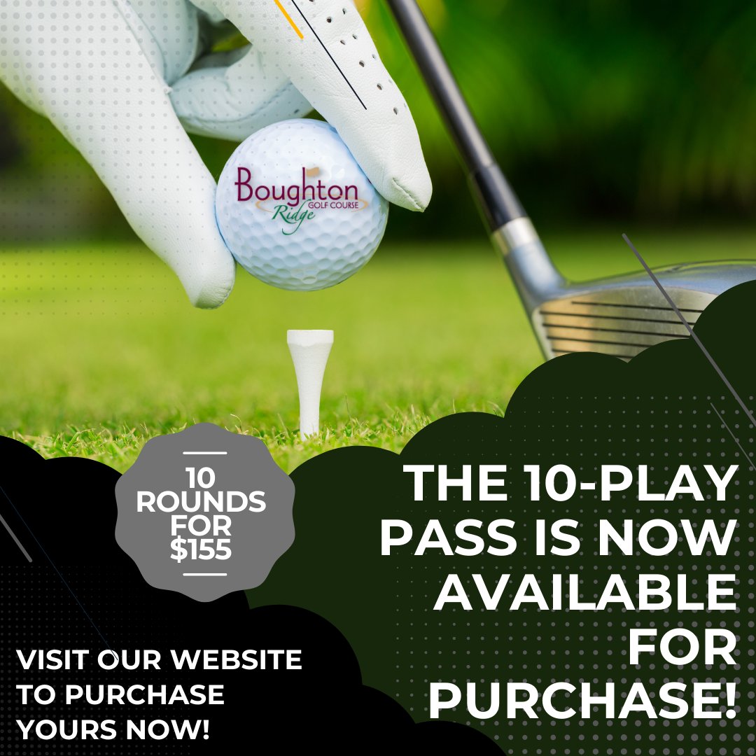 AshburysBRGC's tweet photo. Black Friday is here! Head to our site to purchase your 10-Play Pass! This is the perfect gift for yourself or for friends &amp; family who love playing at Boughton Ridge. Visit the online shop https://t.co/RO9BauB7kP

#BlackFriday #ChicagoGolf #GolfChicago #ThisIsKemperSports https://t.co/5RVMmN3u8M