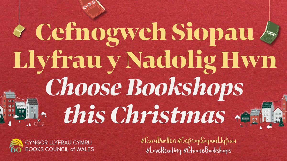 LlyfrauCymru's tweet photo. 📚Cefnogwch Siopau Llyfrau!

🔹Llyfrau o Gymru a'r byd
🔹Argymhellion darllen
🔹Gwasanaeth personol
🔹Cadw'r stryd fawr yn fyw

📚Porwch gatalog Gwledd Y Nadolig, blas o'r llyfrau gwych sydd ar gael yma:

➡️https://t.co/fVCeibkQKq

#CaruDarllen #CefnogiSiopauLlyfrau https://t.co/0WV4TduPEv