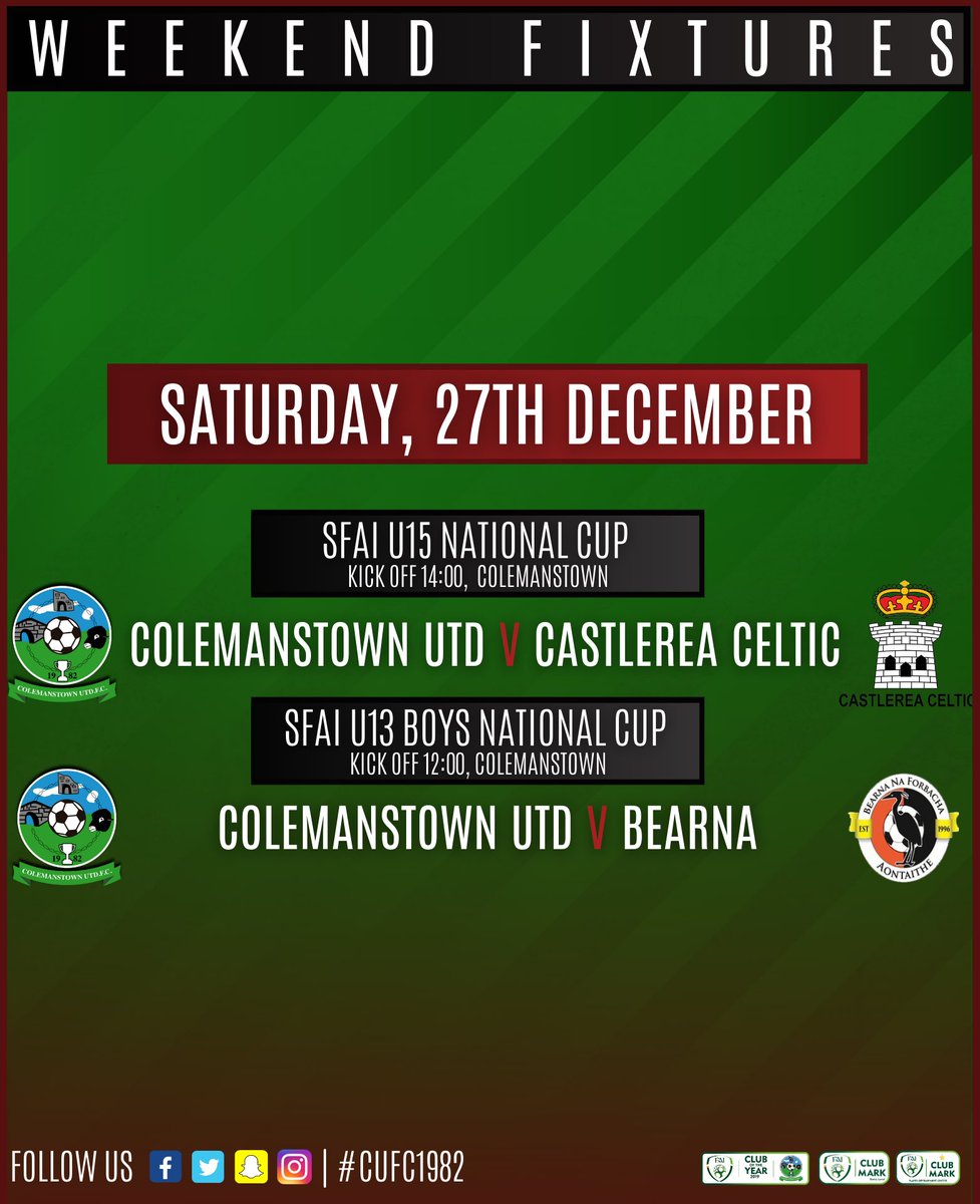 Colemanstown United F.C. tweet media