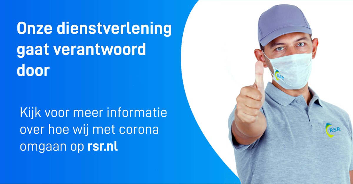UPDATE: Bij RSR houden we ons aan de geldende coronamaatregelen van het RIVM. Benieuwd naar de maatregelen die wij nemen? Bekijk ze hier: bit.ly/3l7IA4L

#covid #corona #maatregelen