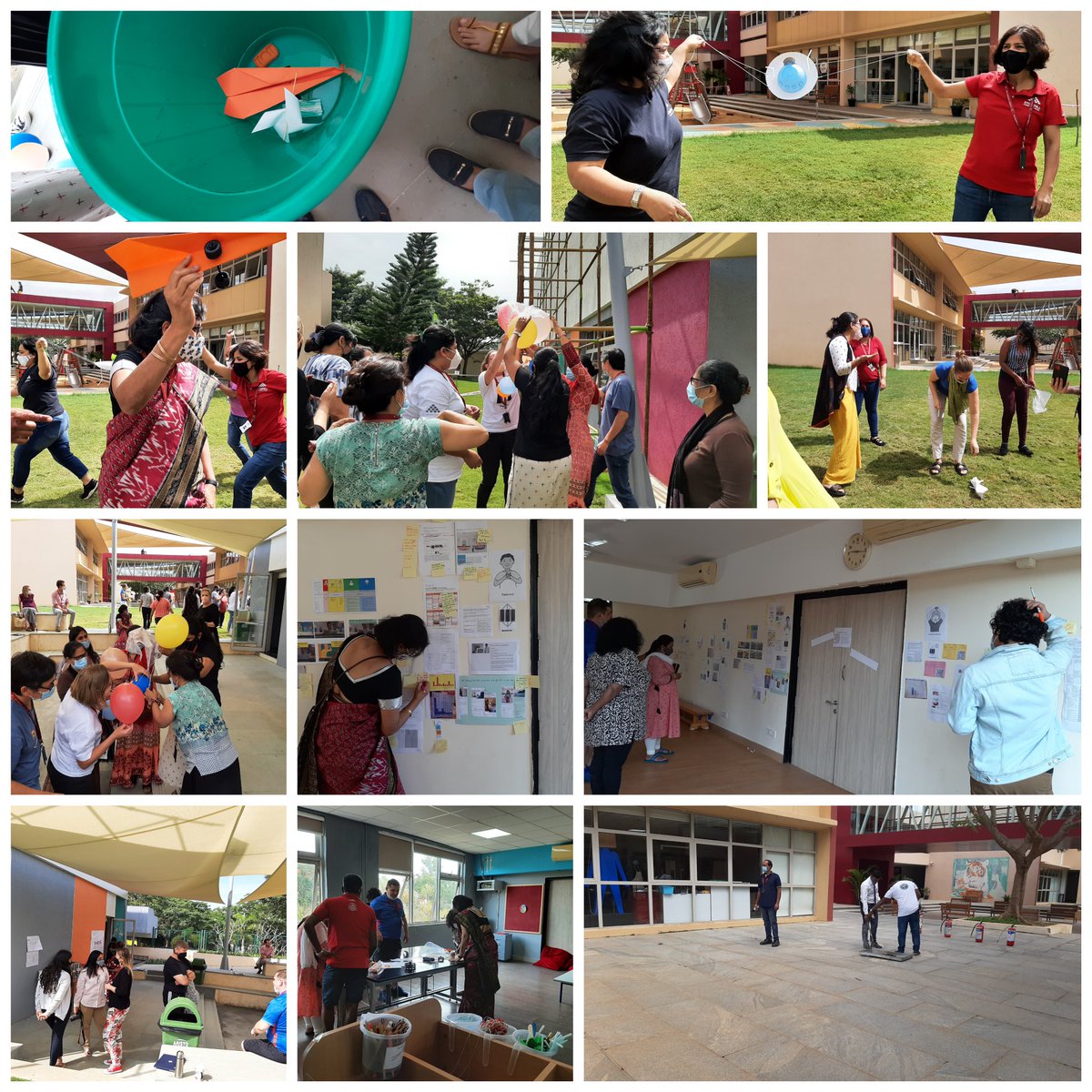 vkraji's tweet photo. Great day at school #professionallearningday understanding, reflecting learning #SOLO. What great way to end the day than #teachers being #students, experimenting and having fun! #SISlearns https://t.co/juPQUVfEgW