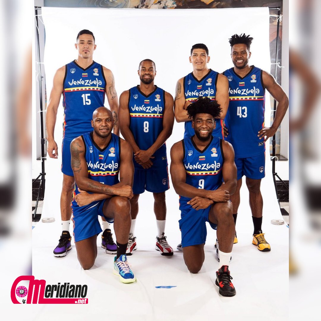 Meridianoonline's tweet photo. Venezuela presente en la primera ventana de los Clasificatorios a la Copa del Mundo 2023, la cual se realizará en la ciudad de Buenos Aires.🔥🏀

Este 26 y 27 de noviembre se enfrentará a Panamá.🙀🤩

#FIBAWC #basketball #Basketball #Baloncesto #Posts_YS #MeridianoOnline https://t.co/pDWjTwWlKH