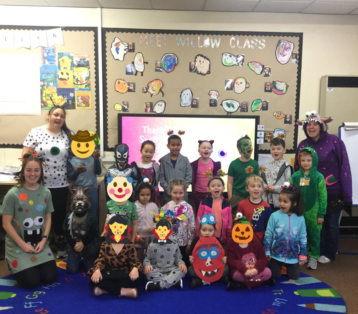 UptonWestleasch's tweet photo. #WestleaWillowY1 have enjoyed their monster poetry day, reciting and learning about the poem ‘There’s No Such Thing As Monster’ by Roger Stevens. #WestleaEnglish https://t.co/ROpBvsXSo4
