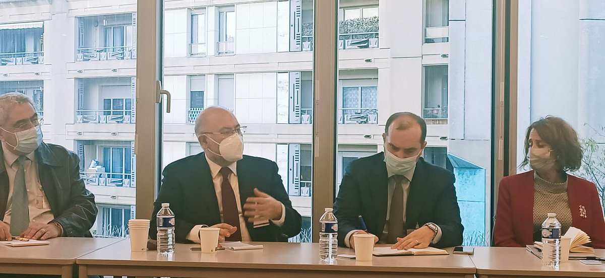 AFD_France's tweet photo. Retour sur la visite de @firassabiad, Ministre de la Santé du #Liban, accompagné de @MaxenceDuault
 @ESABeirut, pour renforcer 15 ans de partenariat et coopération 🇫🇷🇱🇧 dans le secteur de la #santé https://t.co/UivgDqoGHo