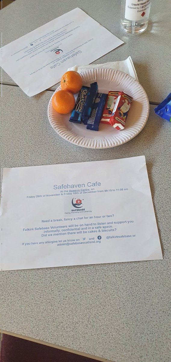 AngeCorra's tweet photo. @AngeCorra 
 Ready for our safehaven drop in session @falkirksafebase @corrascot
#supportingmentalhealth https://t.co/vXnSwP5Esi