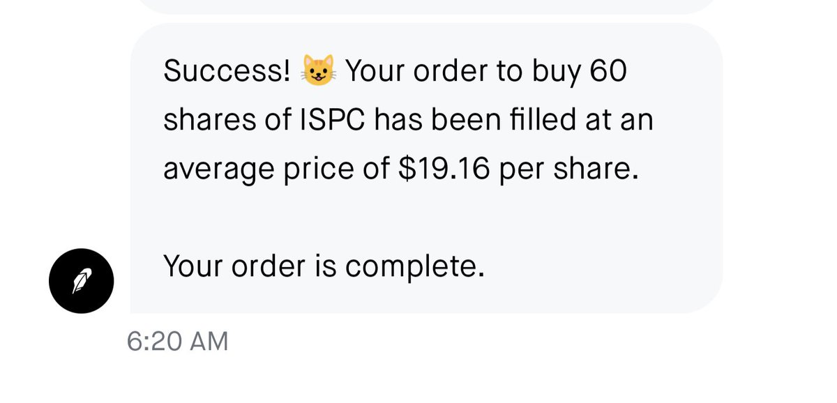 doyourhomework6's tweet photo. $ISPC more purchased. 👇 https://t.co/s7tuVJGlDn