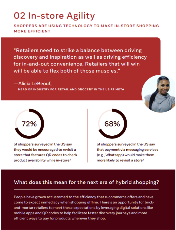 OneWTP's tweet photo. Facebook share with us their insights into consumer behaviours and habits 🛍️ The study looks at how consumer behaviours are evolving. https://t.co/AyYSj95pM7
#tech #facebook #consumerinsights #onewtp #retail #ecommerce #ecommercenews #ceo https://t.co/57S2Gele41