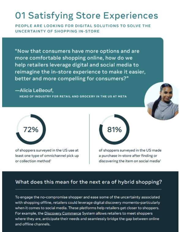 OneWTP's tweet photo. Facebook share with us their insights into consumer behaviours and habits 🛍️ The study looks at how consumer behaviours are evolving. https://t.co/AyYSj95pM7
#tech #facebook #consumerinsights #onewtp #retail #ecommerce #ecommercenews #ceo https://t.co/57S2Gele41