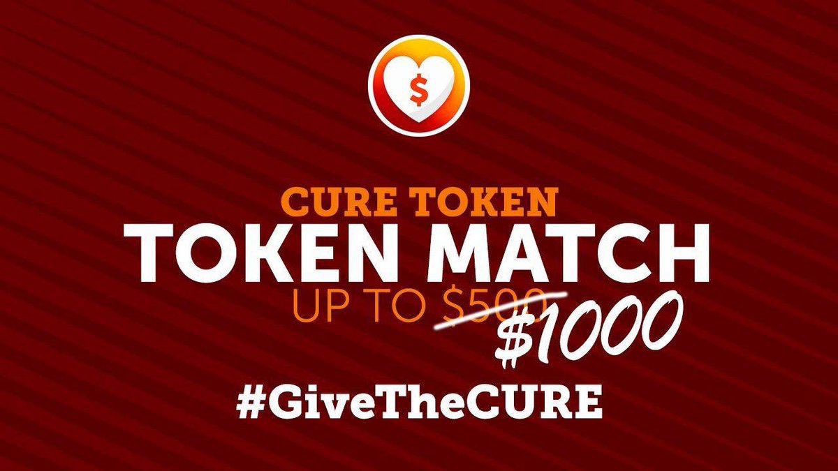 .@Cure_Token is KILLING it! 🔥 They’re even giving away $1,000 RIGHT NOW! 💰All you need to do is buy over $250 of CURE within the next 24 hours and enter the draw for a chance to win!!🎰
They are also doing a TON of other giveaway and prizes too! It’s insane guys, go now!!!!😍