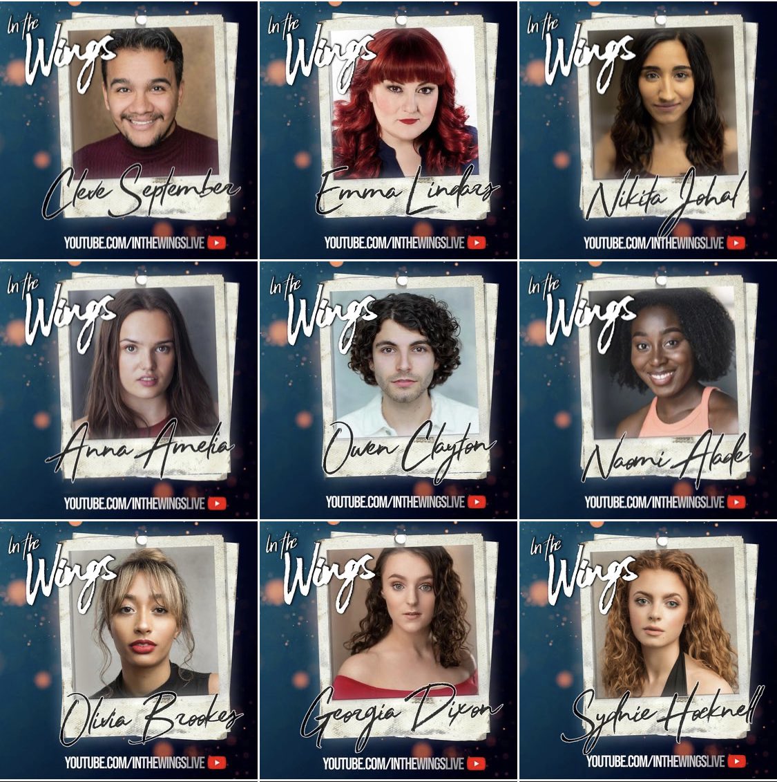 Episode Six airs tonight at 7.30pm with performances and interviews of new musical, Améliore on YouTube.com/InTheWingsLive or via the link in our bio. #newmusic #musicaltheatre #inthewings #london #theatre