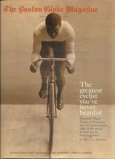 Pedal_SATX's tweet photo. "In a word I was a pioneer, and therefore had to blaze my own trail." Major Taylor, born on this day in 1878, champion bicycle racer. #botd #otd #majortaylor #blackcyclone #trackcycling #blackcyclist #cycling #cyclists #blackhistory https://t.co/Xb8ojfjBrC