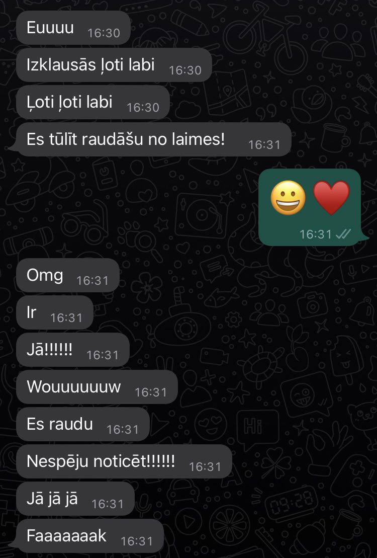 Aizsūtīju <a href="/kzile/">z:le</a> jauno <a href="/arstarulsmirus/">Arstarulsmirus</a> dziesmu

Arstarulsmirus - Man patīk (pied. GUSTAVO) youtu.be/kSqyksfEIiI via <a href="/YouTube/">YouTube</a>