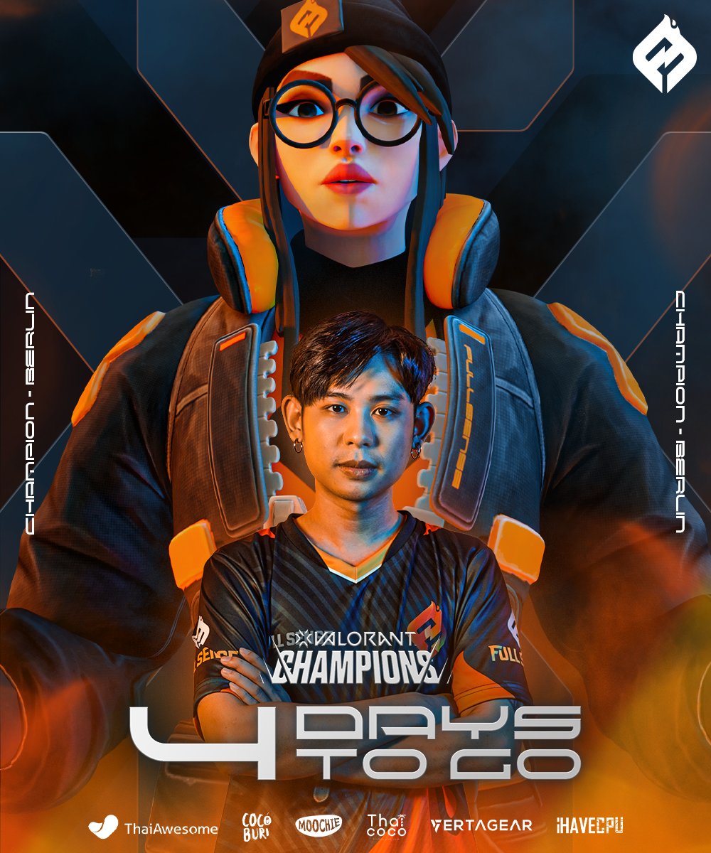 fullsense_gg's tweet photo. D-4 🔥

#VALORANTChampions https://t.co/ENzPW0qpWr