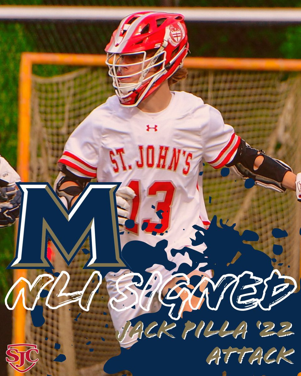 LaxSjc's tweet photo. Congrats to Jack and the Pilla Family on his official commitment to Mount St. Mary’s University. We look forward to watching you compete in the NEC conference.  Future is BRIGHT!! #IQ, #HWPO, #NLISigned 

Spes Nostra https://t.co/GGEeHDk9jm