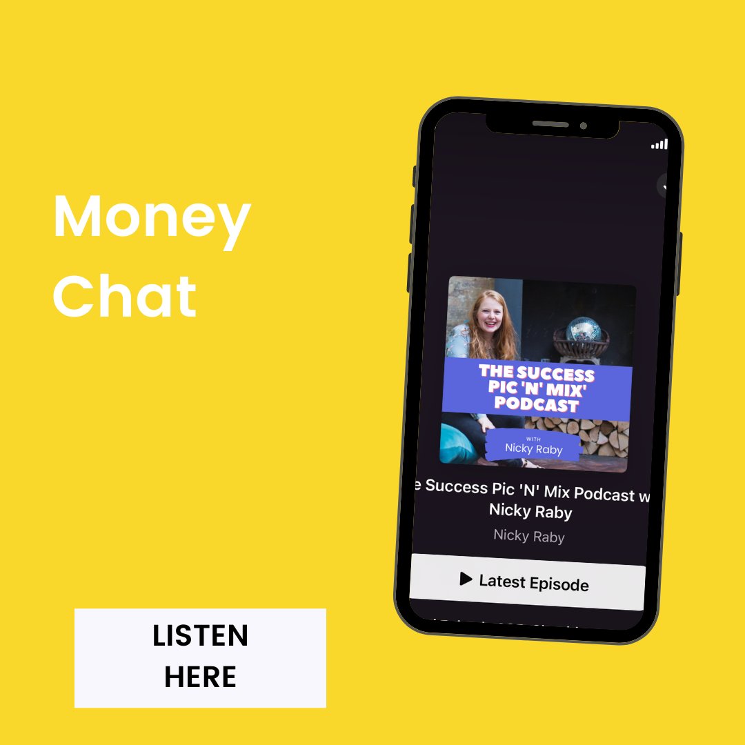I often wonder what it would be like if the conversation shifted to ‘How could you make money given your talents, skills and circumstances’ rather than you NEED to buy this to feel more like you or be seen as acceptable… nickyraby.com/moneychat