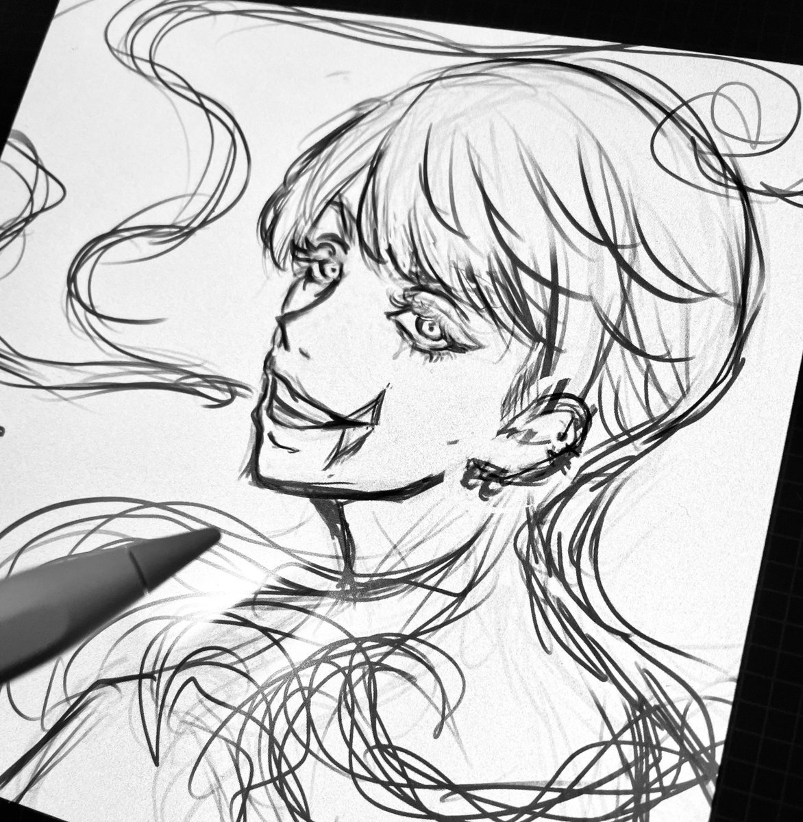 なんか私が描くと
ヒソカ感が出るんだが??(  '  '  )
#東京卍リベンジャーズ #三途春千夜 