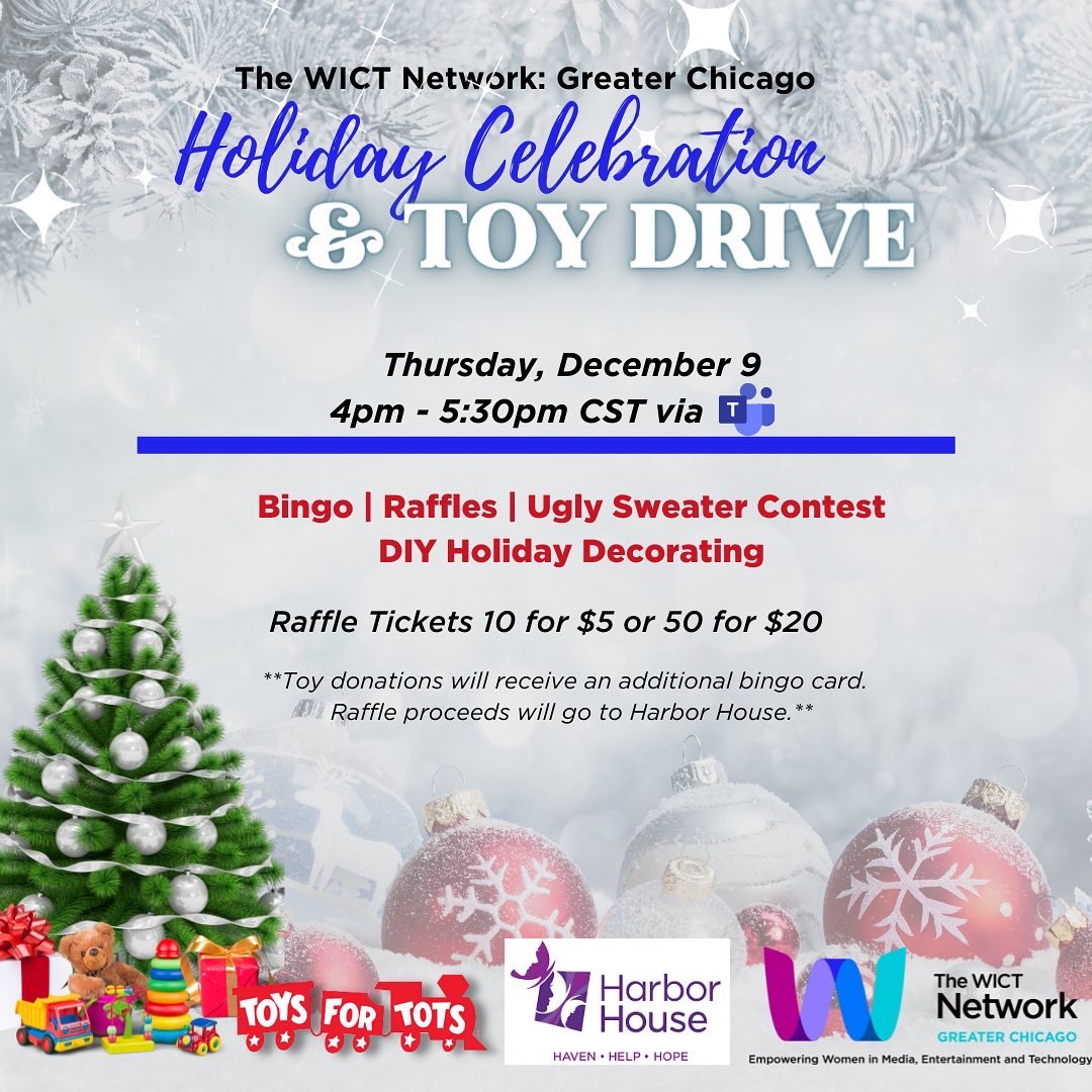 wictchicago's tweet photo. We’re ready for the fun to begin!!!

Click the link in our bio to register, donate toys, and purchase raffle tickets. https://t.co/WLgL9sVyc6