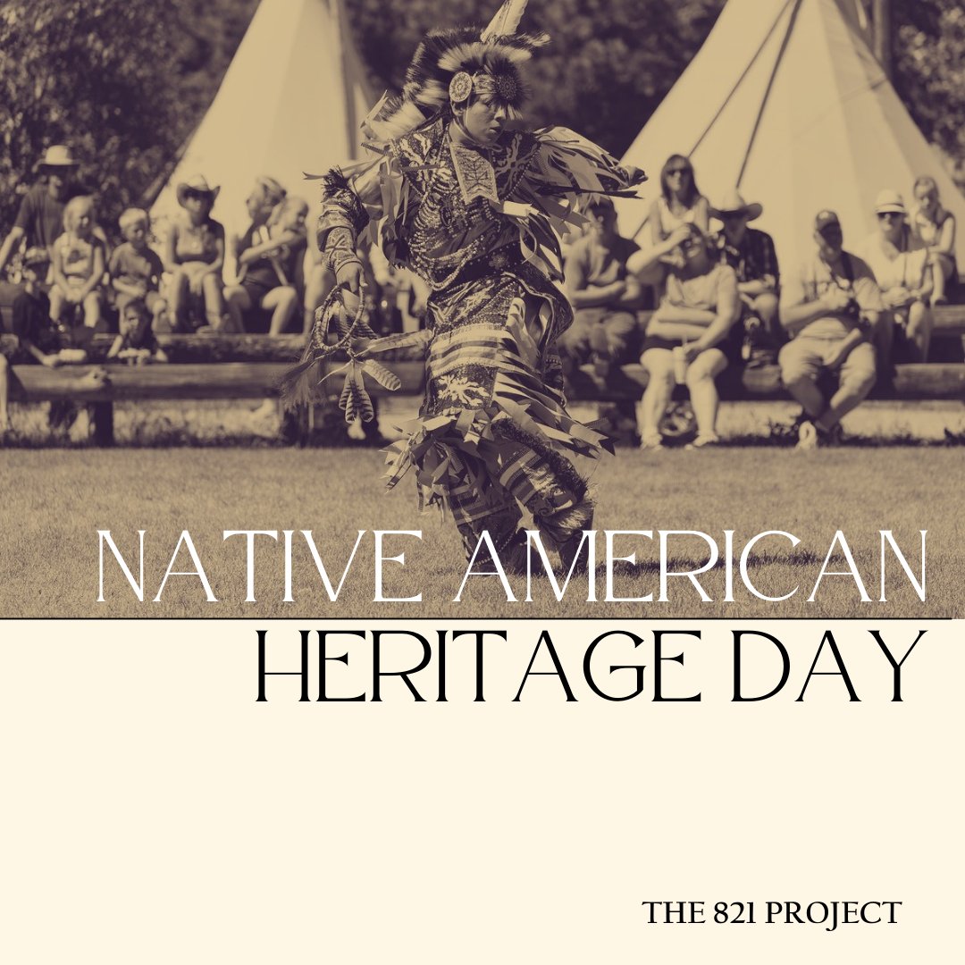 821Project's tweet image. The history of Native Americans in this country is that of resilience and survival in the face of near genocide, structural violence, and forced assimilation. 821 is honoring the original inhabitants of our country on this #NativeAmericanHeritageDay.