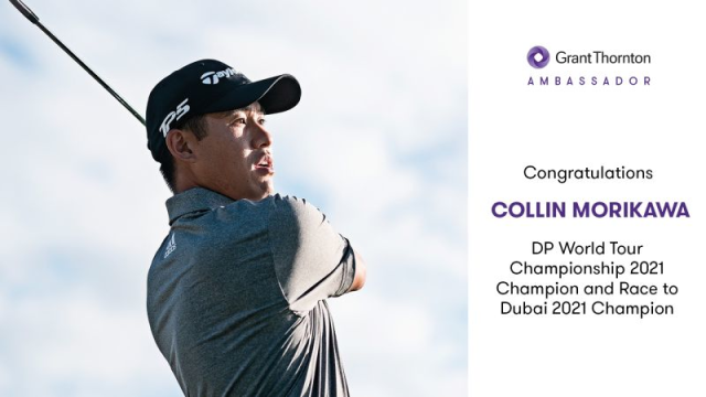 There’s no feeling quite like a win! Congrats to Collin Morikawa on a hard-fought victory at the DP World Tour Championship this week! #GTambassador #european tour #DPWTC #RolexSeries https://t.co/b7UL4rcD45