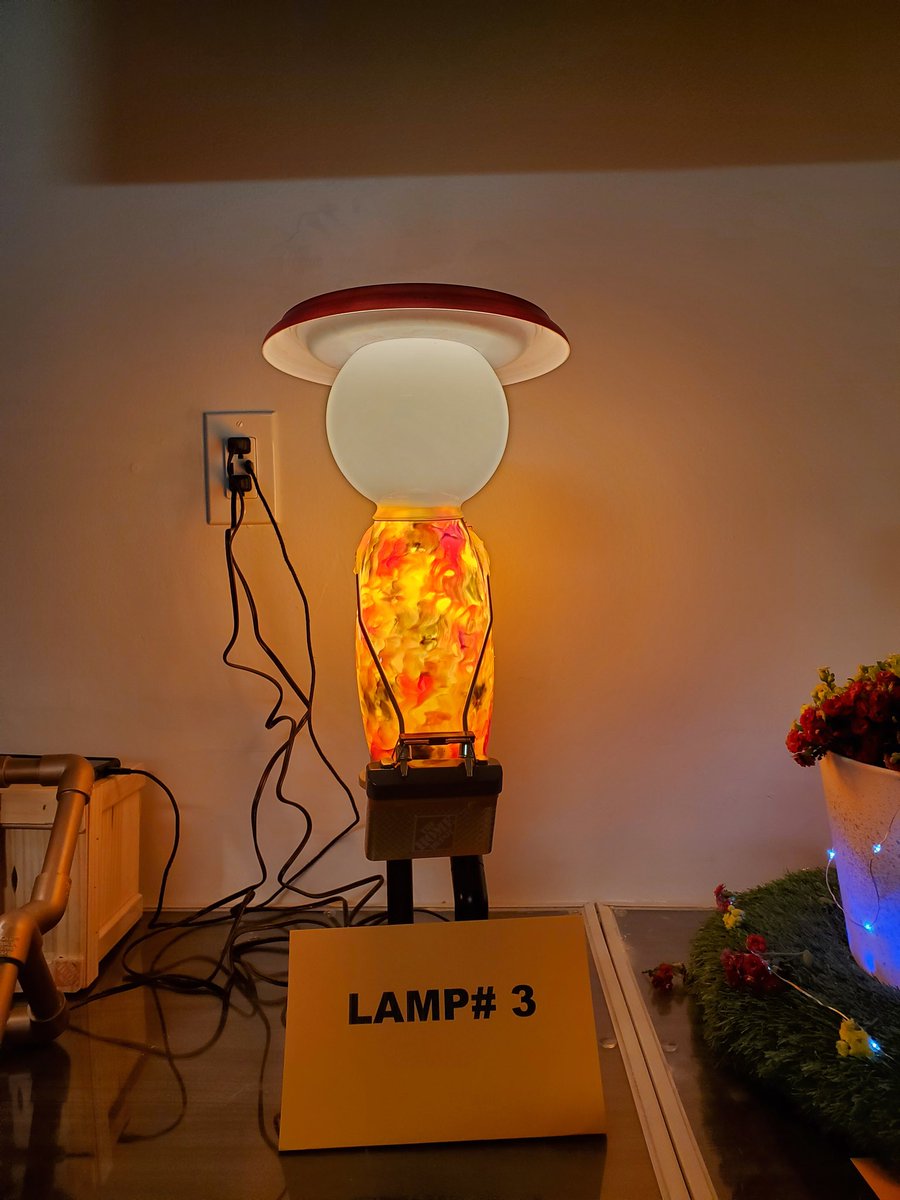 Team #4166TheBestSouthPhillyHD is having a friendly competition. The management team created lamp using products around the store. Cast your vote!! @tommybennetthd @kristasalera @ZimbardiChris @bobbymalone24 @nataliexicana @Carmpett @jonbaumann304 @JessieWhiteman2 @KeithC96335460