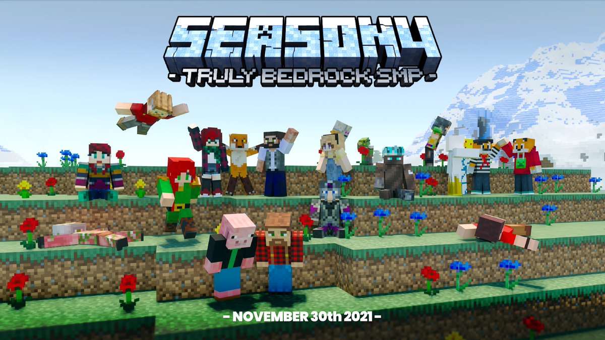 TrulyBedrock's tweet photo. Time to reach new heights!
Truly Bedrock SMP Season 4 starts VERY soon!
#TrulyBedrock #Minecraft #CavesAndCliffs https://t.co/HaayMKtl4E