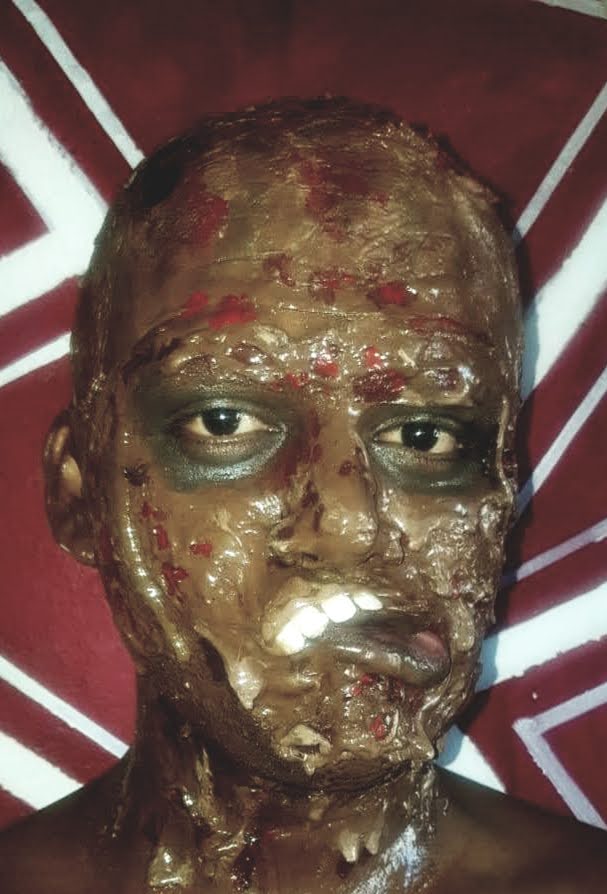 Bercyalex13's tweet photo. Fire accedent makeup done by @Bercyalex13 https://t.co/iwR5qfmTmD