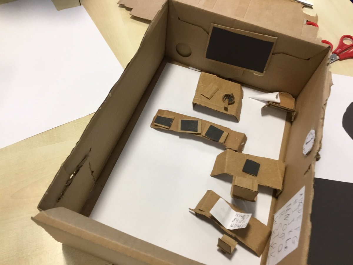 RavensthorpeP's tweet photo. Super model making! Victorian classrooms. In Ospreys we have been collaborating and using our linking skills to tie in our knowledge of Victorian classrooms with our creative skills. @RavensthorpeP @HPLedu #easternospreys #linking #collaberate https://t.co/cbD7xTDwng