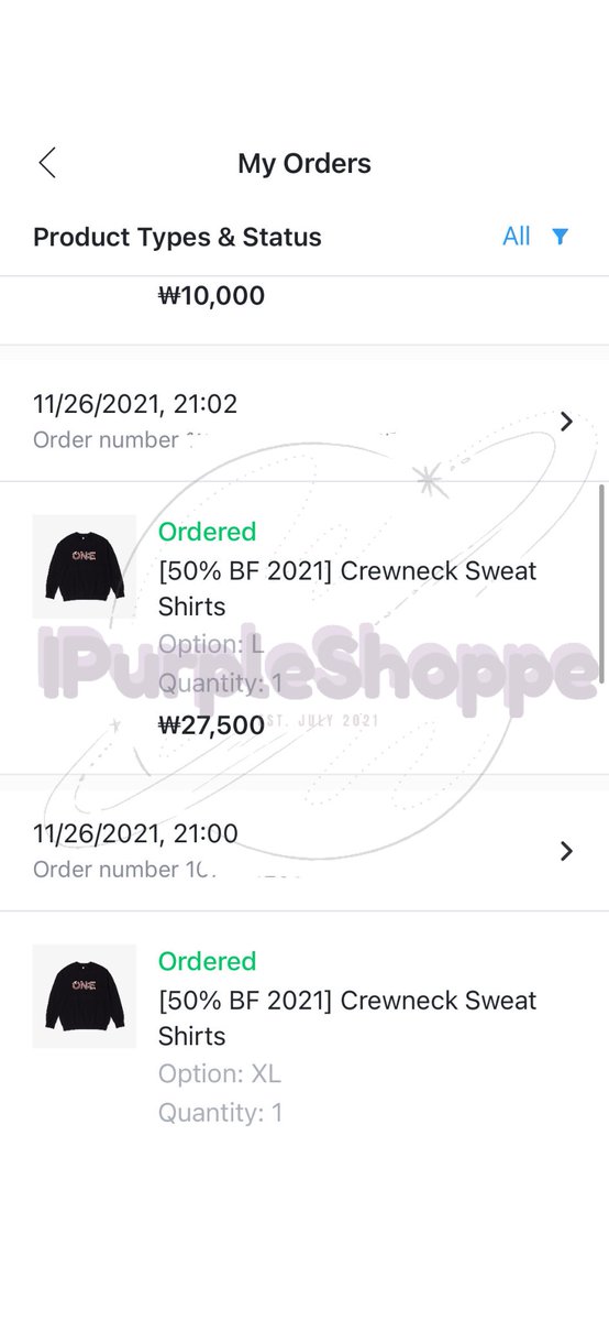 IPurpleShoppe1's tweet photo. Secured items for BTS Black Friday Sale 💜 Thank you so much for trusting I Purple Shoppe 💜 https://t.co/s0nv9Wkcoa