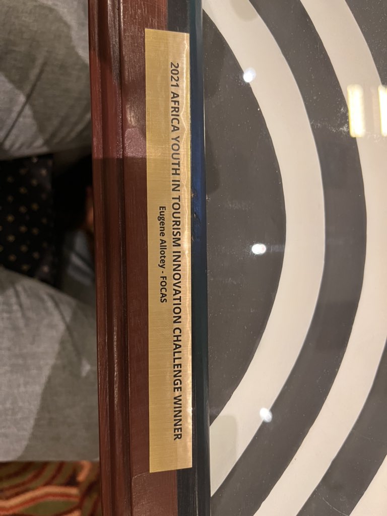 thePOE_T's tweet photo. .... and the winner is FOCAS, from Ghana 🇬🇭 !!!! 🙌🏿 #ATLF2021 Rwanda Tourism Week. 

Africa Youth In Tourism Innovation Award 🥇 @ugbsofficial @UnivofGh @univers1057fm_ @ghanatourismGTA @VoyagesAfriq @ATL_Forum @jnbawole @aba_amfo https://t.co/NcNCP8DpH1