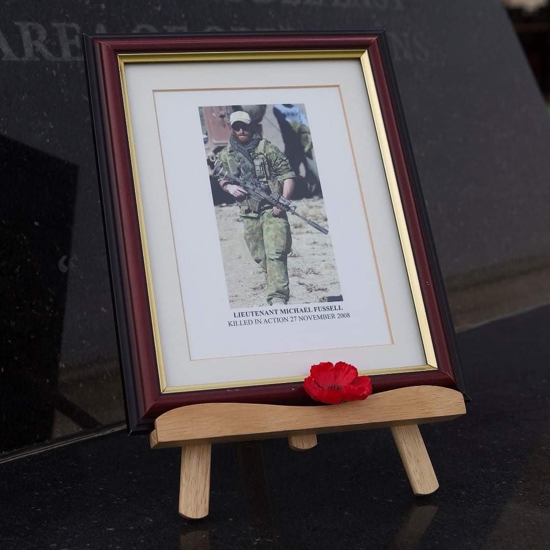 CJTF633's tweet photo. LEST WE FORGET | Today we remember Lieutenant (LT) Michael Fussell, of the 4th Battalion, Royal Australian Regiment (Commando). LT Fussell was serving with the Special Operations Task Group when he was killed in action by an IED detonation in Afghanistan in 2008. #LestWeForget https://t.co/8pj9oxudYJ