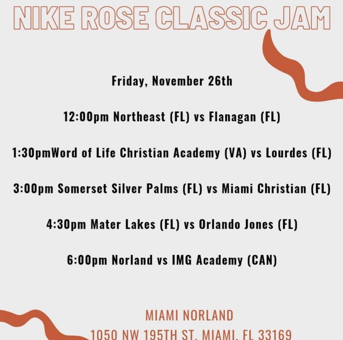 SashGbb's tweet photo. It’s GAME DAY 🚨🚨🚨 

lady stallions take on Miami Christian at norland @ 3 p.m https://t.co/wuxpXvNMKf