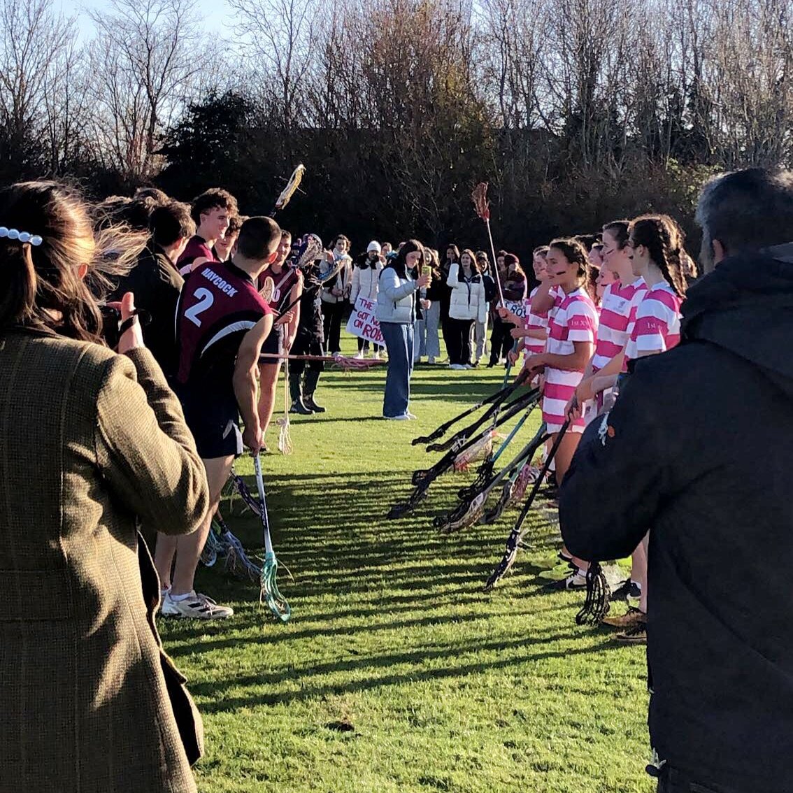 as_equalities's tweet photo. Yesterday's annual St Kate's Day Lacrosse Match was a fantastic end to a week of collaboration with @SHSKSchool on positive gender relations. Although @abingdonschool lost the match, our joint community really won this week by coming together and sharing this powerful message. https://t.co/5KrDofBoJ2