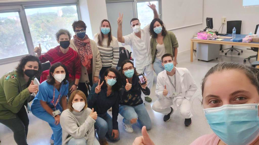 BPSOmenorcaIB's tweet photo. Gracias @SilviaObarrio por tu compromiso con #bpsoMenorca, todos estos años!💪🏼 #bpso #enfermeriamenorca #enfermeriabaleares https://t.co/8qm8GmEnsZ