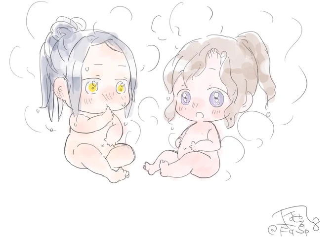 せっかくだからお風呂関係再掲〜♨️
半年たたない間にずいぶん絵が変わった気がする… 