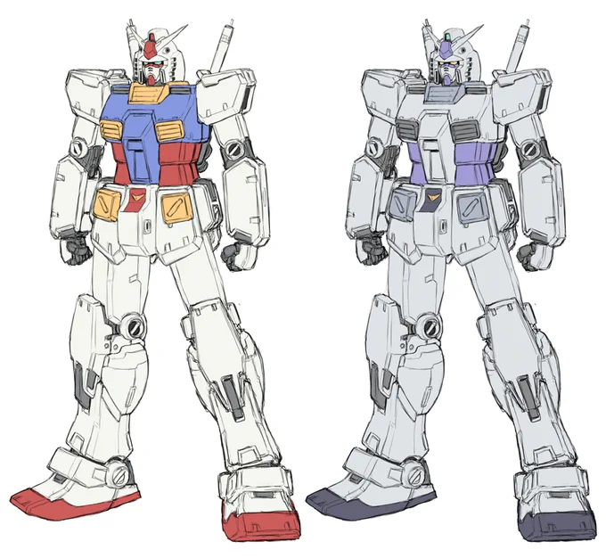 ルナルーに残されていた設計データ。RX-78-3仕様とも言われているが、前身である78-2仕様との差異も大きく、実機の存在は疑問視されている。しかし後のNT-1をはじめとするオーガスタ系MSや、ジム改の母体となったRGM-79[E]との共通点も多く、これらの機体の設計ベースになったと考えられる。 