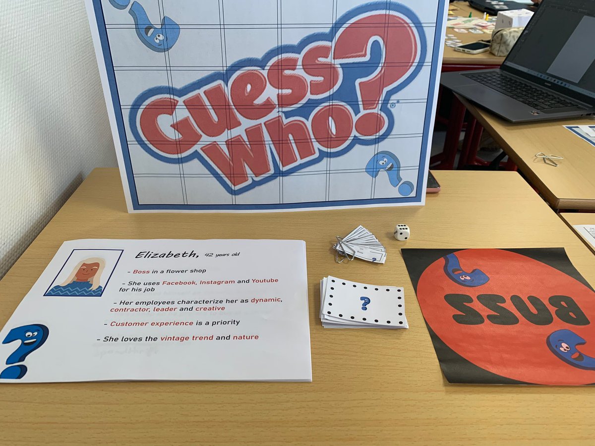 FlorianG_CM's tweet photo. Depuis lundi c'était English Week à My Digital School 🏴󠁧󠁢󠁥󠁮󠁧󠁿

Nous avions comme objectif de réaliser un "Serious Game" !

Pourquoi ? 
Enseigner un thème sur l'univers numérique 👨‍💻

Le nom de notre jeu : Who is it ?

Envie de tester ?☀️

 #digital #school #englishgame #twoB3 https://t.co/r8oH740bhq