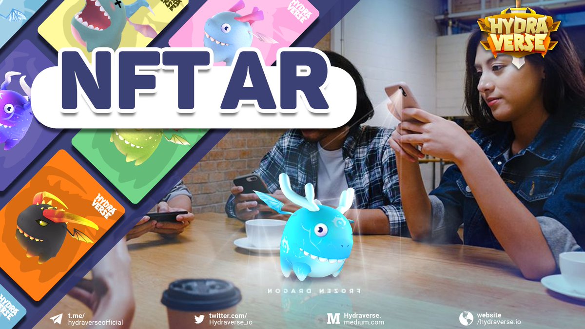 We would like to reveal the first feature to be released in Hydraverse's Alpha version: Augmented Reality (AR) 😍

Any guess for the rest of the features? Stay tuned for our next announcements to find out! 😎