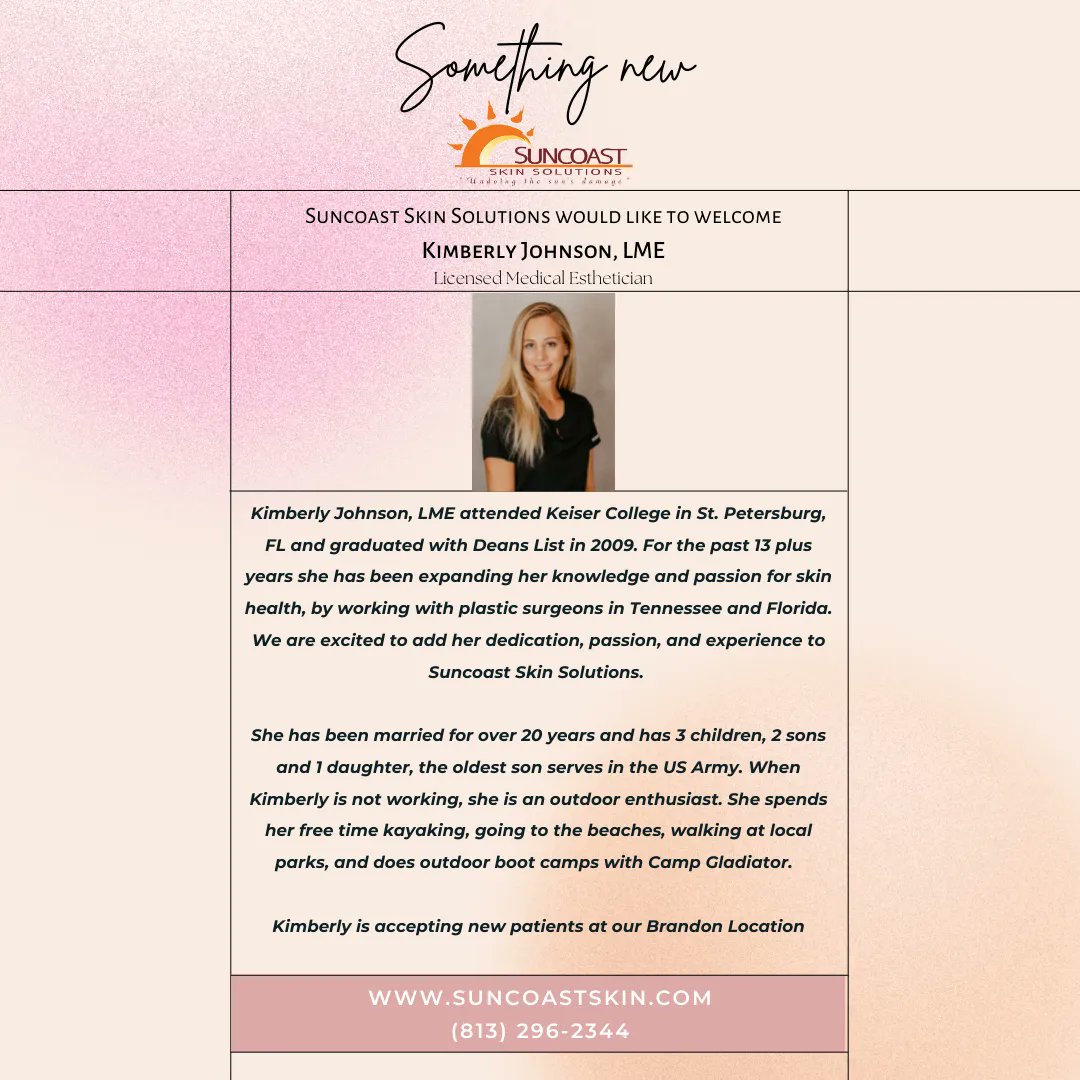 Suncoast Skin Solutions tweet media