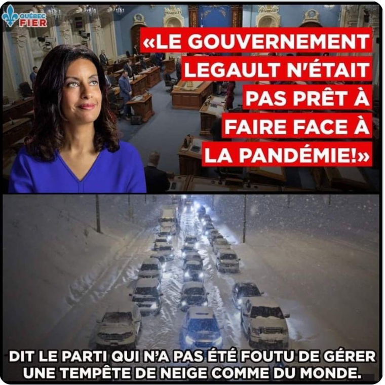 Gate561122's tweet photo. Anglade et le #PLQ ?🤣🤣🤣🤣 Le PLQ incapable de gérer une simple tempête de neige !!!!! Souvenez-vous ! #CHLSD #Legault #Dubé ont fait le maximum dans cette crise de la #covid19 ! https://t.co/yU5AUAxnKM