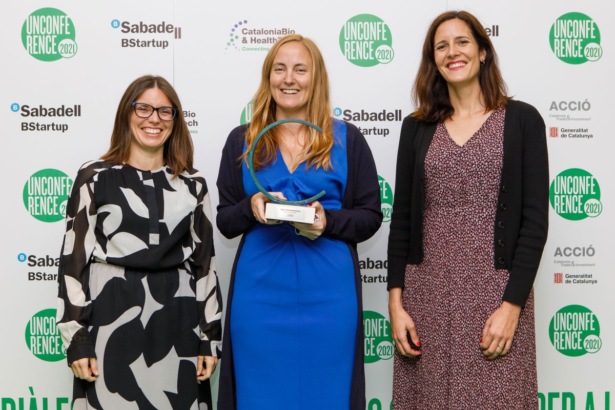 CataloniaHealth's tweet photo. 🏆 The Biosuccess award 2021 goes to @OnaTherapeutics! https://t.co/4n3uDet8d0

The spin-off (@icreacommunity &amp; @IRBBarcelona) is recognised for its investment attraction, growth and international projection

🙌 @valerievh001 @SalvadorAznar3 &amp; team!

#BioExit
#WeAreCataloniaBioHT https://t.co/JwRInWY3K6