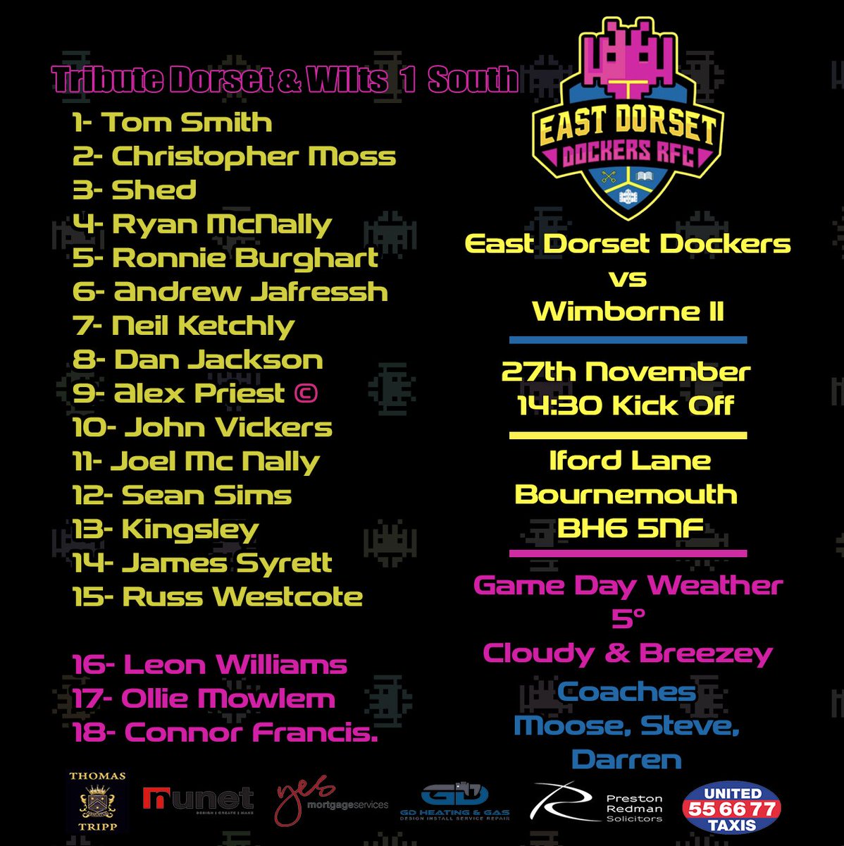 East Dorset Dockers Rugby Club tweet media