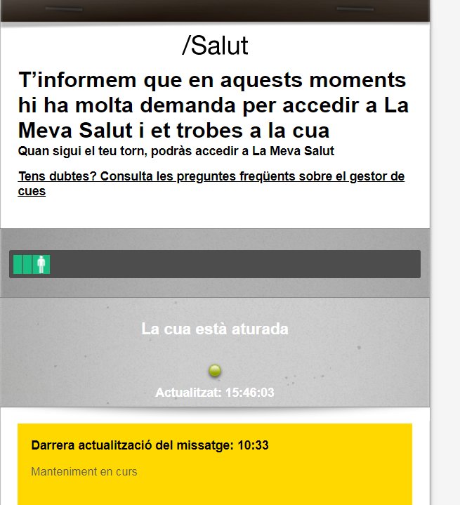 Pastanaga19's tweet photo. 'Urgent, ràpid, hem de demanar el certificat per poder anar a qualsevol lloc!"

Tan incapaços son a la "Gene", que no van preveure que en menys de 15 hores la web "Lamevasalut", no tenía capacitat per emetre mes de tres milions de certificats?

Mare meva, en quines mans estem! https://t.co/Uzq6fMUmA3