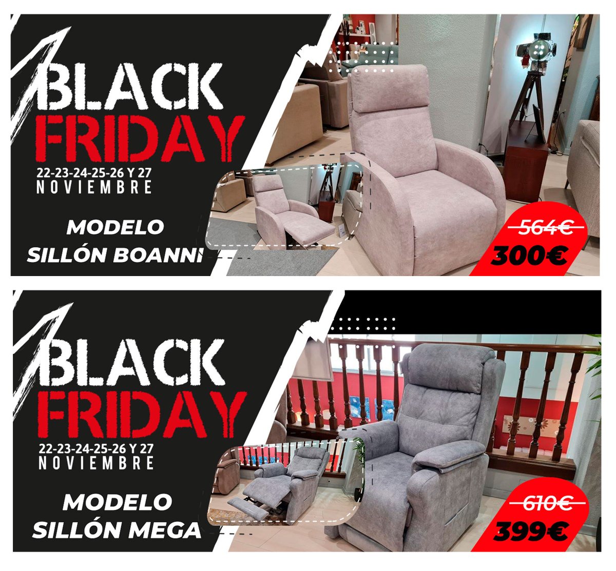 LBS_SOFAS's tweet photo. 🟢 Ú L T I M O S  M O D E L O S 🟢
#madridmola #rebajas #blackfriday #decoración #Descuentos #tendencia #lbssofas #madrid #sillon #sofá https://t.co/j7L7p2REiY