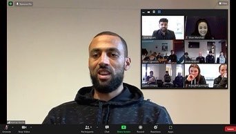 SL_WestRegion's tweet photo. ⚽️ Kemar Roofe ⚽️

Massive thank you to @RangersFC forward @roofe for coming on and speaking with Street League participants about the challenges he faced when he was a young person. A highly motivational session for our participants! https://t.co/MOxcyuZAFz