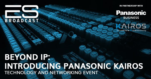ESBroadcast's tweet photo. Explore @PanasonicProEU KAIROS IP live production platform at @RiversideLondon on Thurs 9 December, guided by @CreativeTechnol experts Sid Lobb &amp; Sam Hatcher. All welcome, register free at https://t.co/CC1AbiacXd https://t.co/5TnERMKQcI